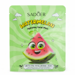 SADOER Watermelon Hydrating Facial Sheet Mask – Deep Moisture & Refreshing Care (1 Sheet)
